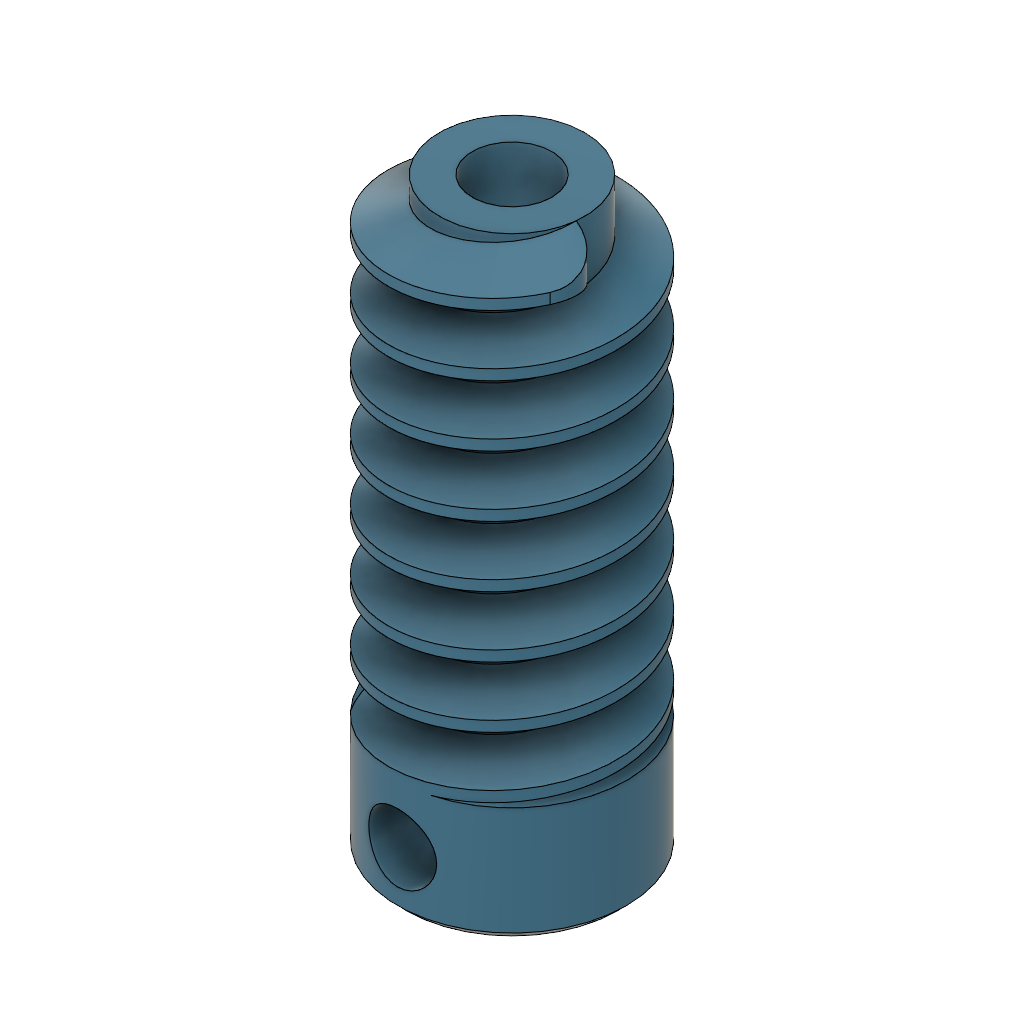 eitech-schnecke-modul-m1-getriebeteil-f-r-metallbaukasten image 1