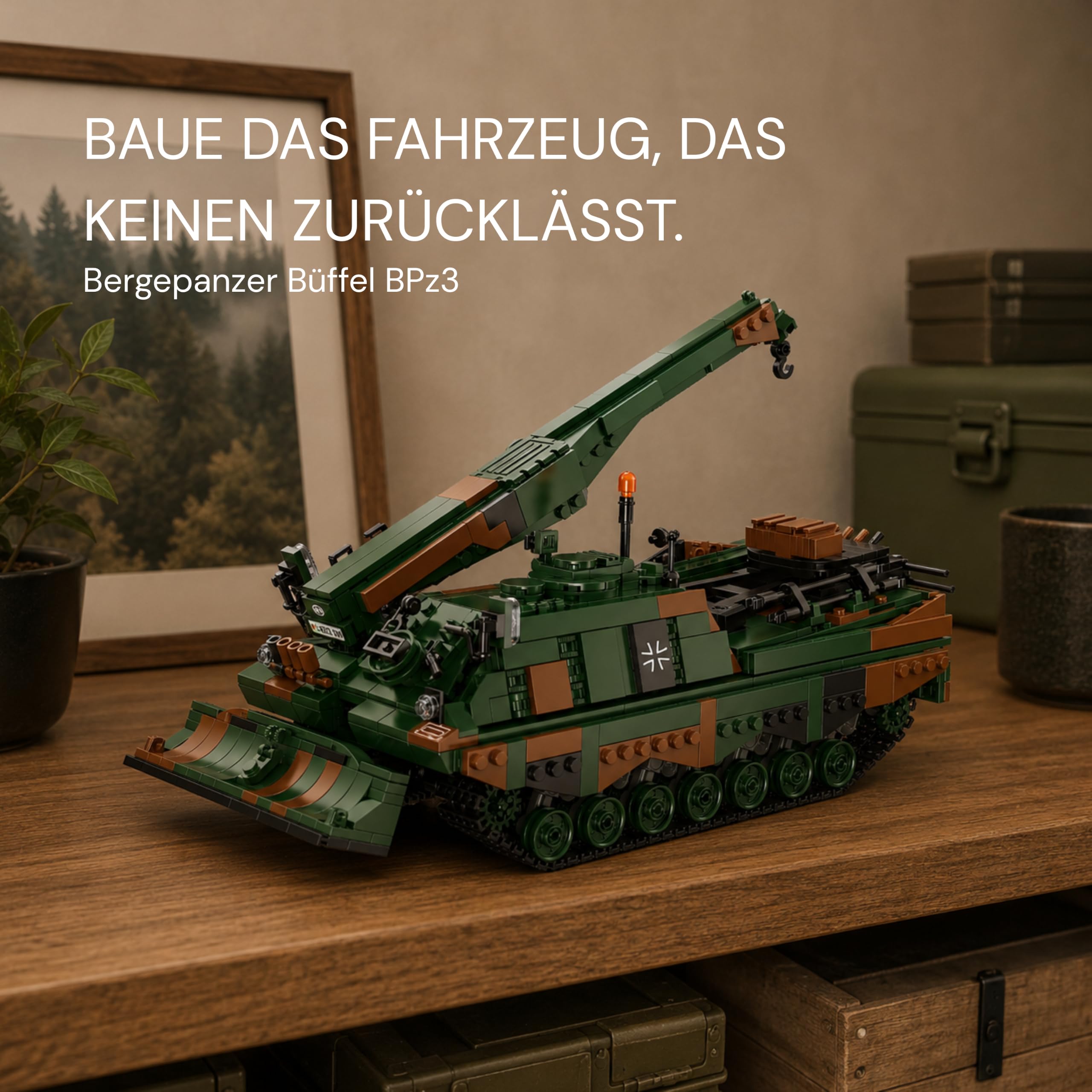 bluebrixx-pro-bergepanzer-b-ffel-bpz-3-milit-rmodell-mit-1231-teilen image 5