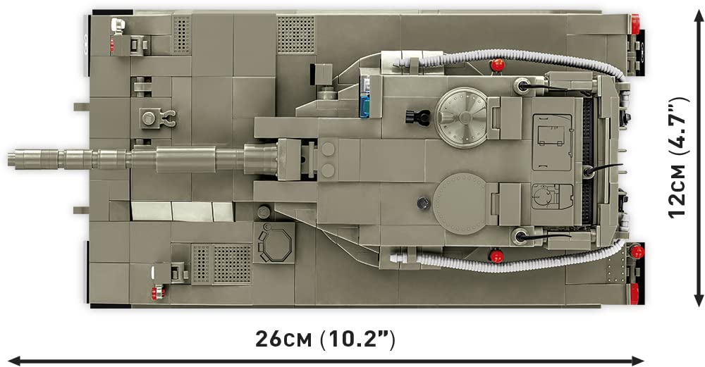 cobi-2621-merkava-mk-i-ii-kampfpanzer-bauset-armed-forces image 4
