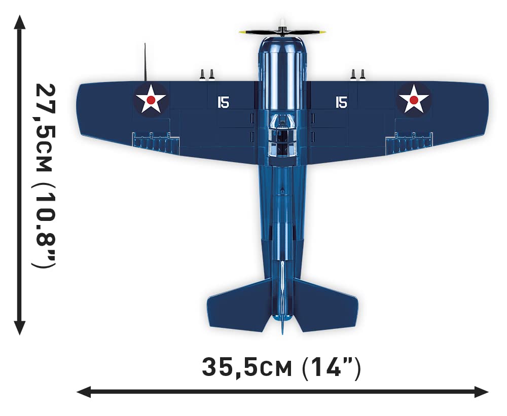 cobi-5731-f4f-wildcat-historical-collection-wwii-flugzeug-bausatz-1-32 image 8