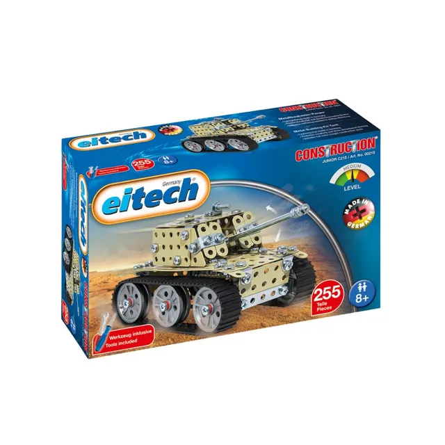 eitech-panzer-sandfarben-metallbaukasten image 1
