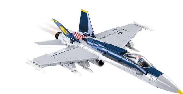 cobi-5810-f-a-18c-hornet-kampfjet-bausatz image 1