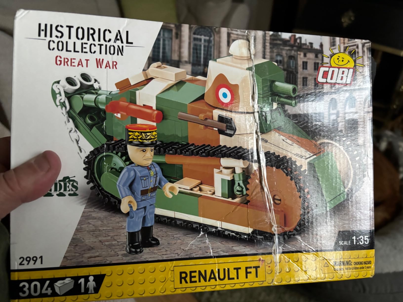 Kleiner Panzer mit Charakter