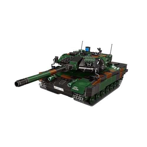 bluebrixx-kampfpanzer-leopard-2-a6-bundeswehr-tarn-1364-klemmbausteine image 7
