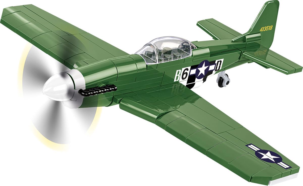 cobi-5860-p-51d-mustang-jagdflugzeug-bausatz-1-48 image 7