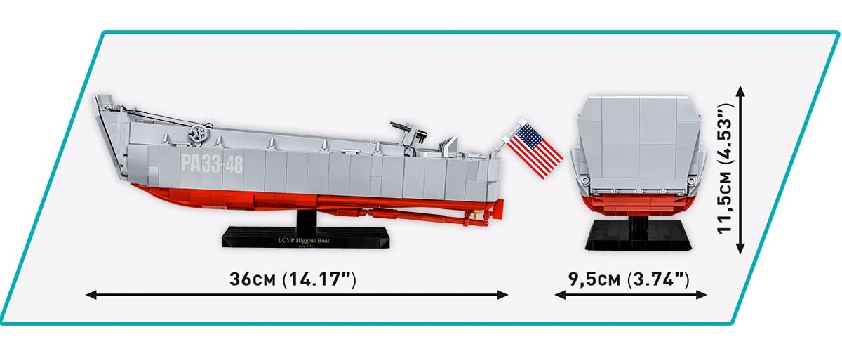 cobi-4849-lcvp-higgins-boat-historical-collection-ma-stab-1-35 image 3