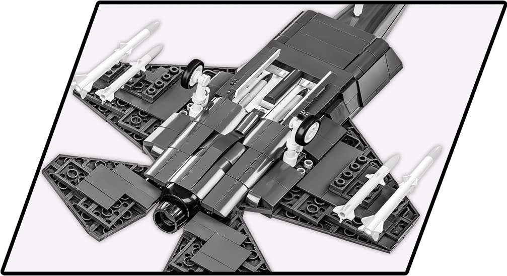 cobi-f-35a-lightning-ii-polish-kampfflugzeug-bausatz-1-48-580-teile image 5