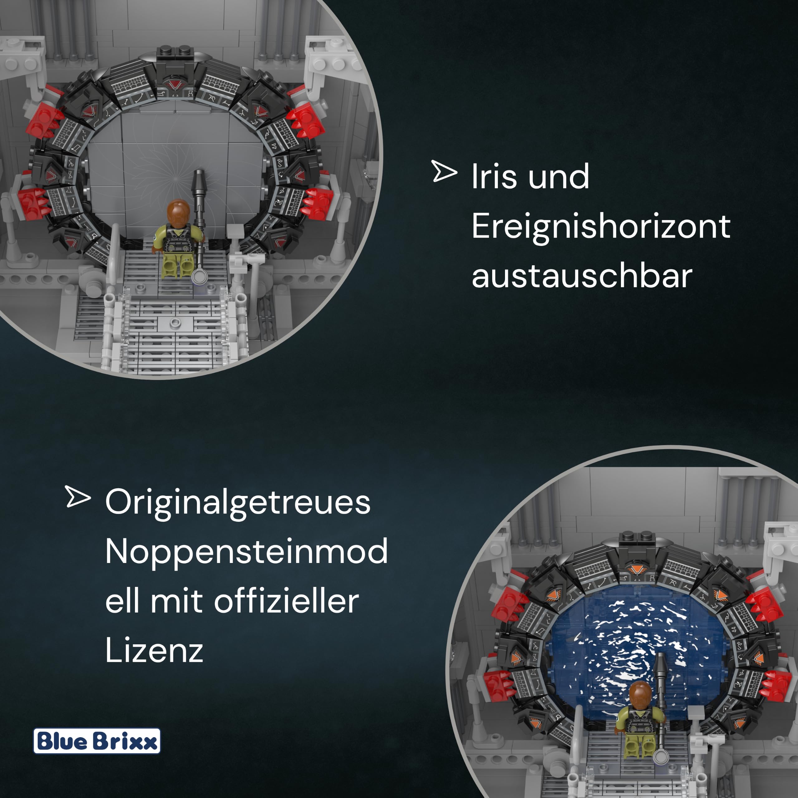 bluebrixx-pro-stargate-gate-room-science-fiction-diorama-2591-klemmbausteine image 3