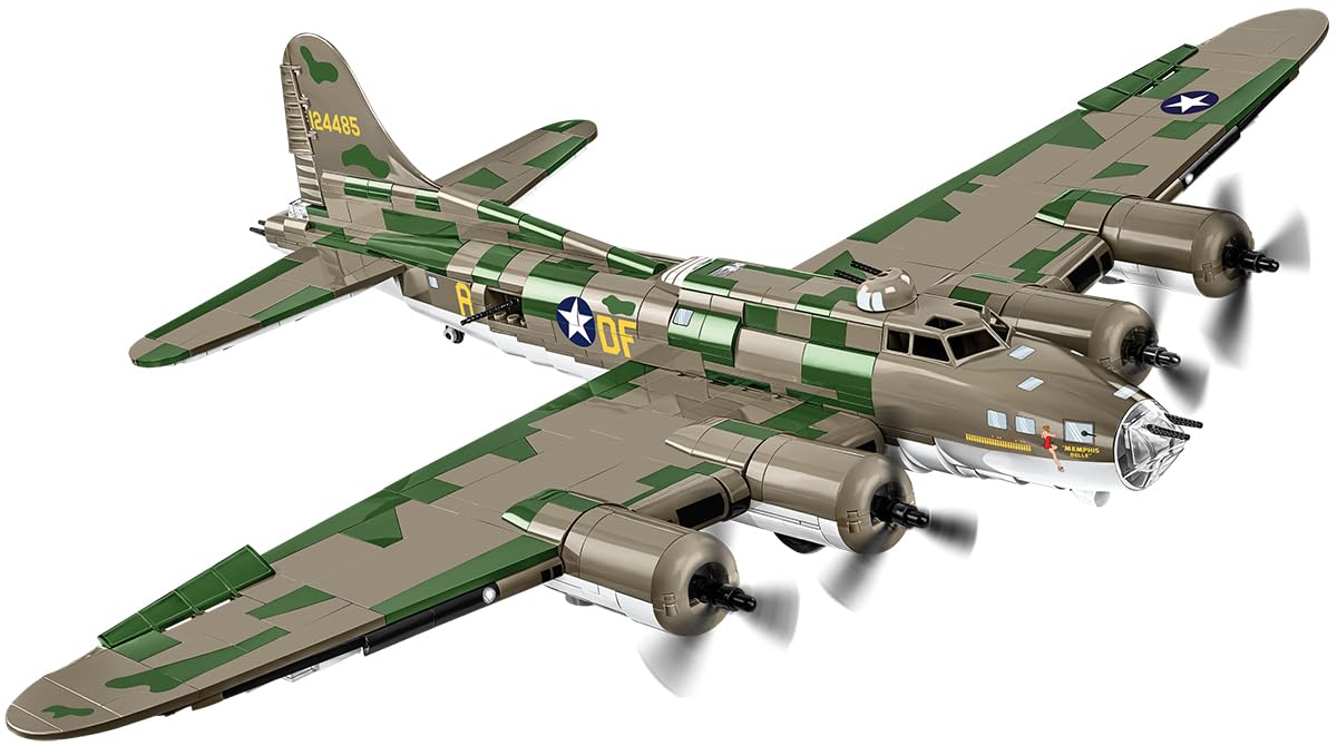 cobi-b-17f-flying-fortress-memphis-belle-bomber-bausatz-1-48-1376-teile image 1