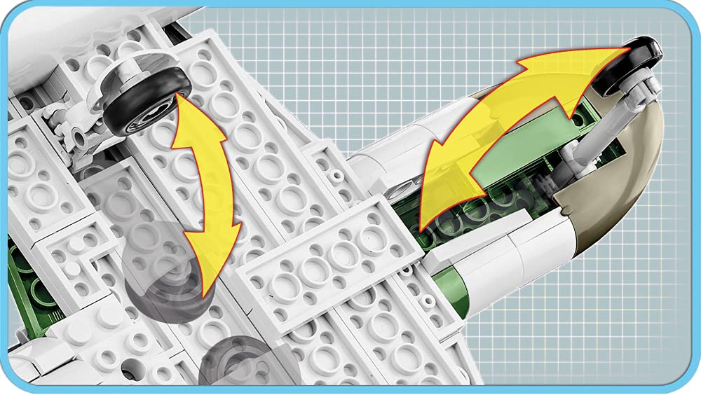 cobi-5721-messerschmitt-me-262a-1a-1-32-bausatz-390-teile image 7