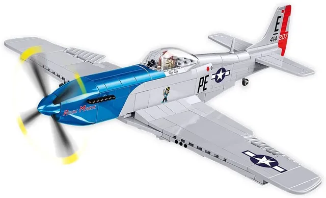 cobi-5719-p-51d-mustang-historical-collection-flugzeug-bausatz-1-32 image 1