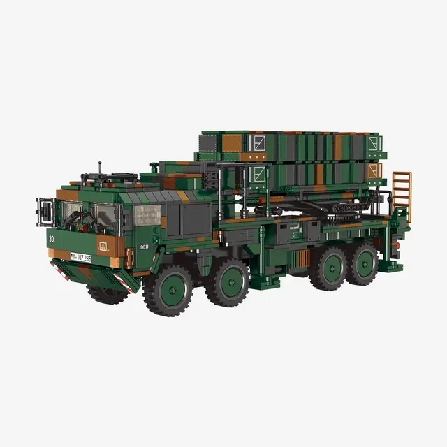 bluebrixx-pro-patriot-raketentr-ger-bundeswehr-startger-t-1799-teile image 1