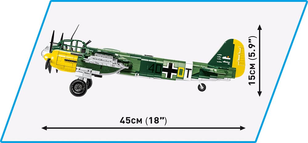 cobi-5733-junkers-ju-88-bomber-modell-1-32 image 2