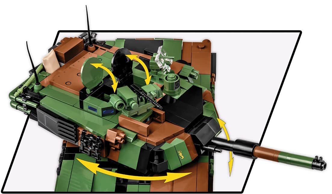 cobi-2623-m1a2-sepv3-abrams-kampfpanzer-bausatz-1-35 image 8