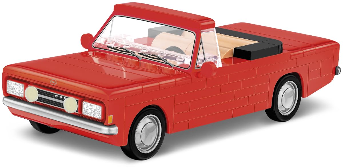 cobi-24599-opel-rekord-c-1700l-cabriolet-klemmbaustein-auto-1-35-140-teile image 1