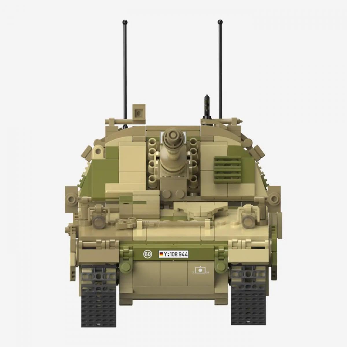 bluebrixx-pro-panzerhaubitze-2000-w-stentarn-displaymodell-1385-teile image 6