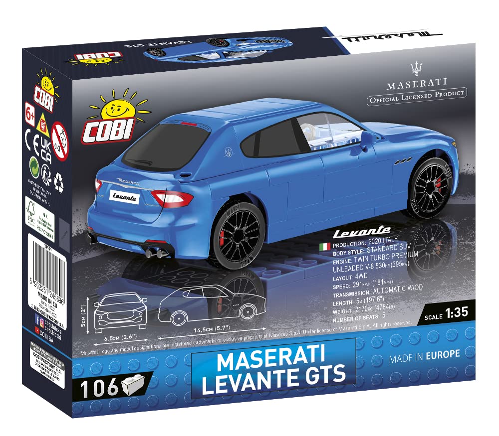 cobi-24569-maserati-levante-gts-klemmbaustein-auto-1-35 image 5