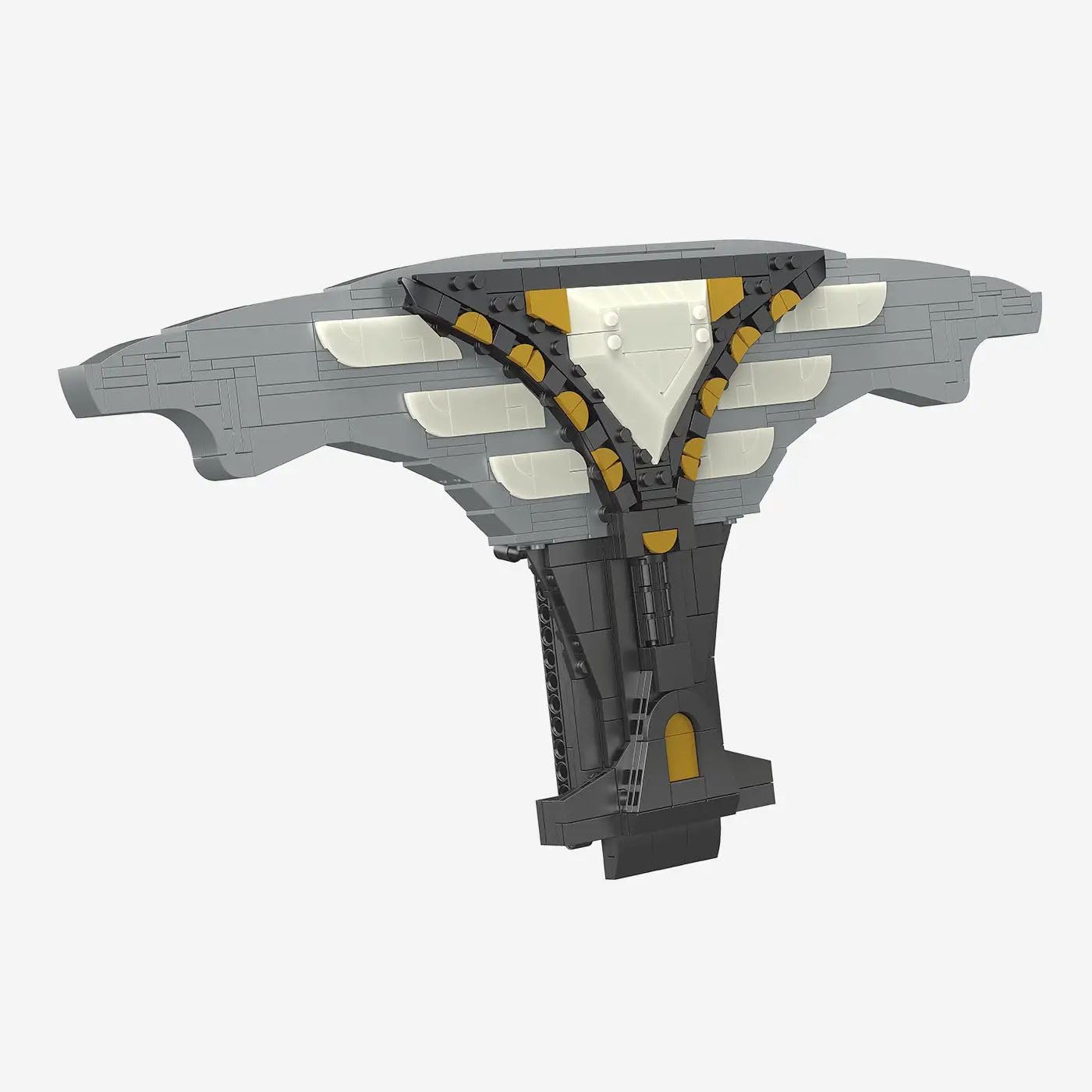 bluebrixx-pro-stargate-universe-chevron-displaymodell-556-klemmbausteine image 2