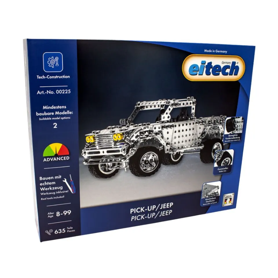 eitech-pick-up-gel-ndewagen-metallbaukasten image 1