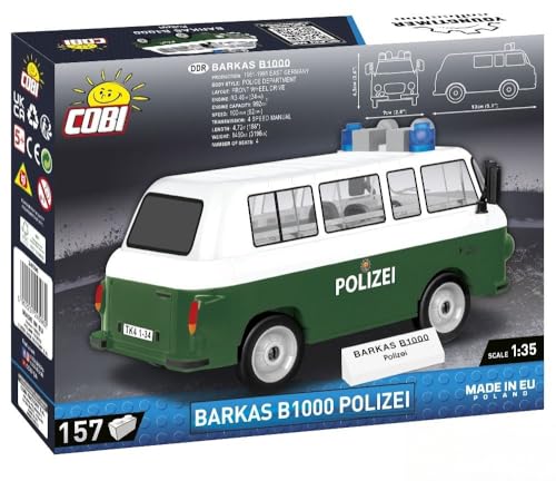 cobi-24596-barkas-b1000-polizei-youngtimer-klemmbaustein-set image 8