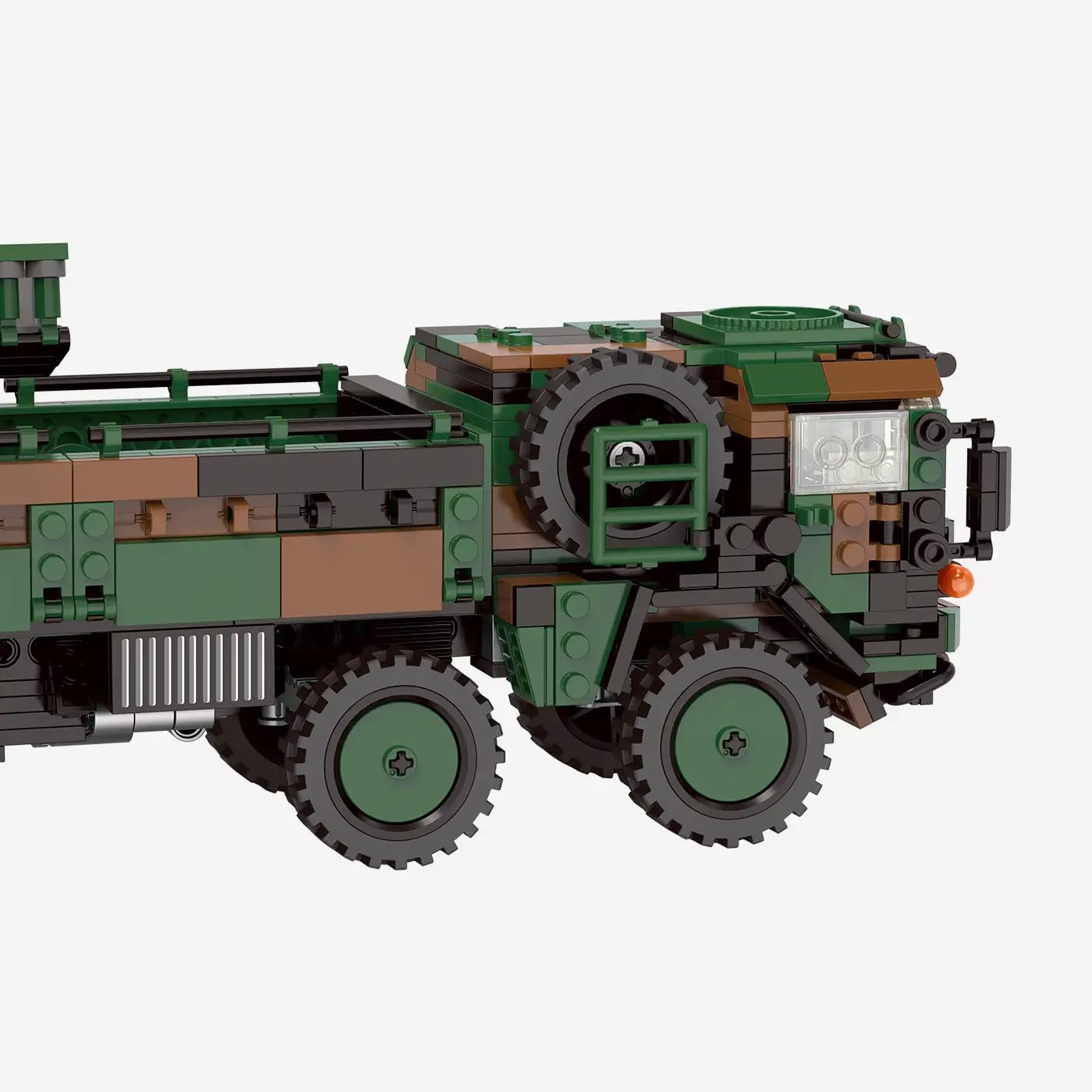 bluebrixx-pro-bundeswehr-lkw-kat-1-8x8-10t-kran-934-klemmbausteine image 6