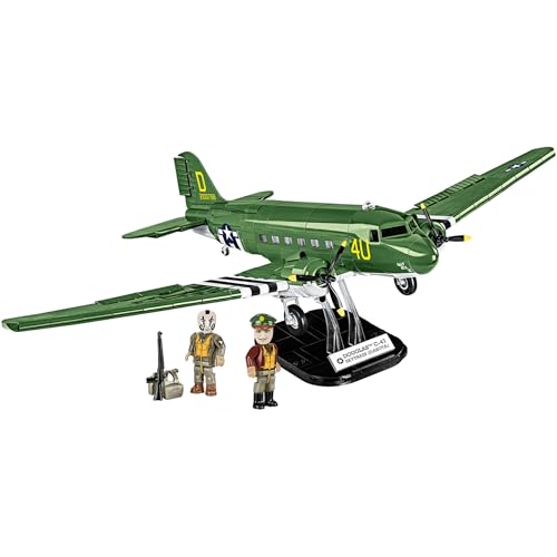 cobi-5743-douglas-c-47-skytrain-dakota-1-48-896-teile-2-figuren image 3