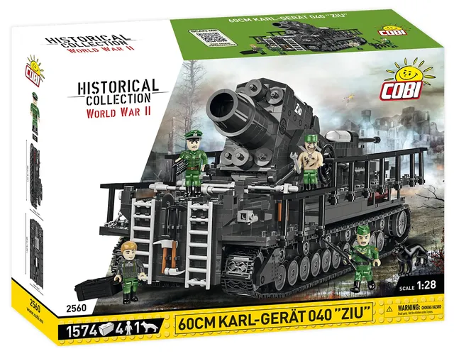 cobi-karl-ger-t-040-ziu-historical-collection-m-rser-bausatz-60-cm image 1