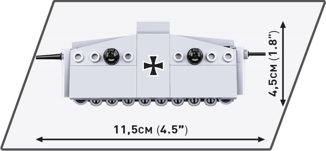 cobi-sturmpanzerwagen-a7v-panzer-1-72 image 3