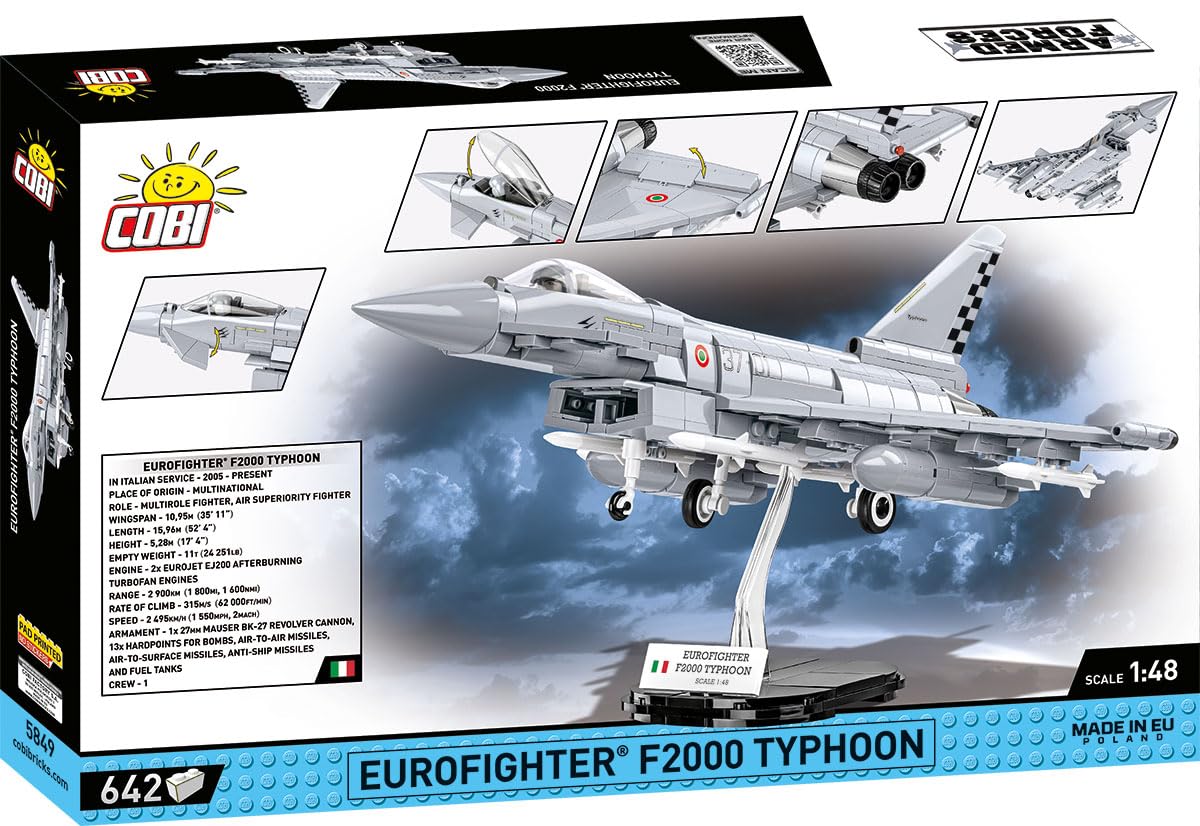 cobi-5849-eurofighter-f2000-typhoon-jet-642-teile-1-48 image 4