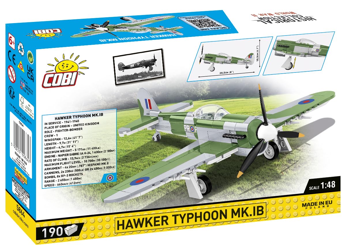 cobi-hawker-typhoon-mk-ib-jagdbomber-1-48 image 7