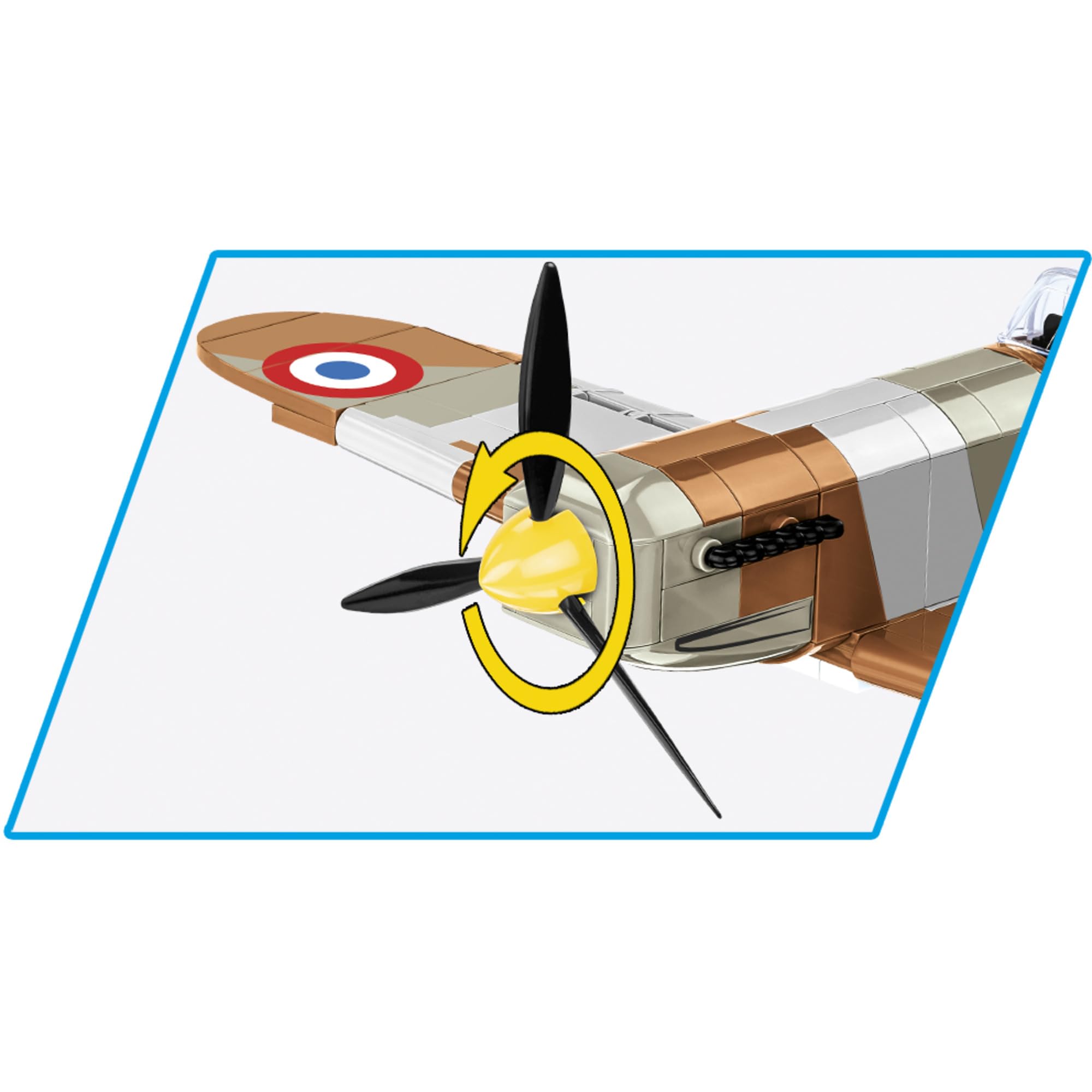 cobi-5734-dewoitine-d-520-jagdflugzeug-bausatz-wwii image 5