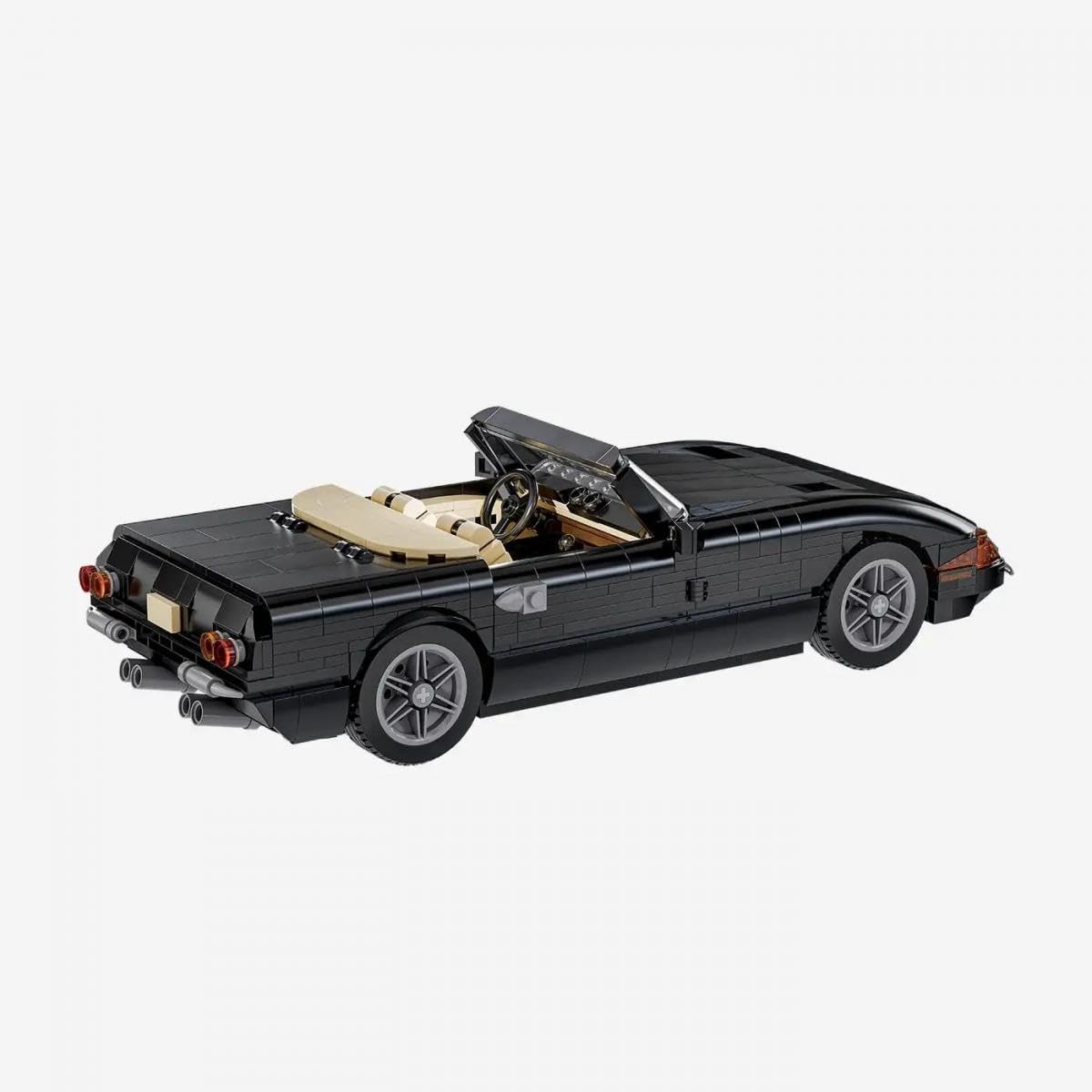 bluebrixx-special-1970er-sport-cabriolet-schwarz-1291-klemmbausteine-1-18 image 3