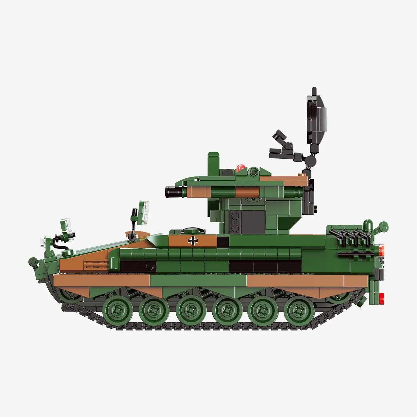 bluebrixx-pro-flarakpz-roland-ii-bundeswehr-1175-klemmbausteine-flugabwehr image 2