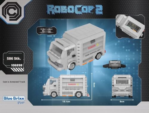 bluebrixx-pro-106898-robocop-cains-transporter-586-teile-small-size image 8