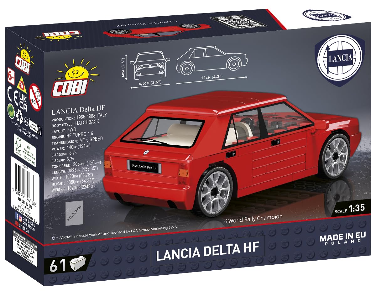 cobi-lancia-delta-hf-1987-youngtimer-collection-ma-stab-1-35 image 4