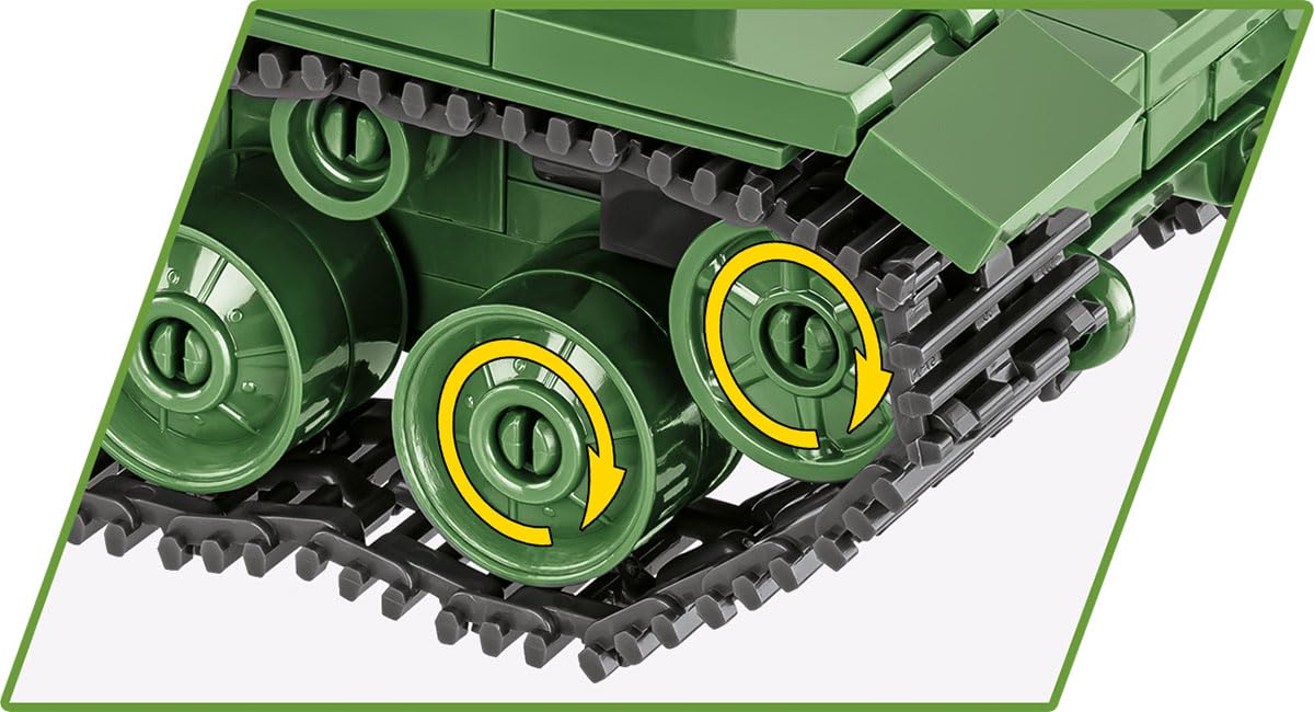 cobi-2731-kv-2-schwerer-panzer-bausatz-510-teile image 7