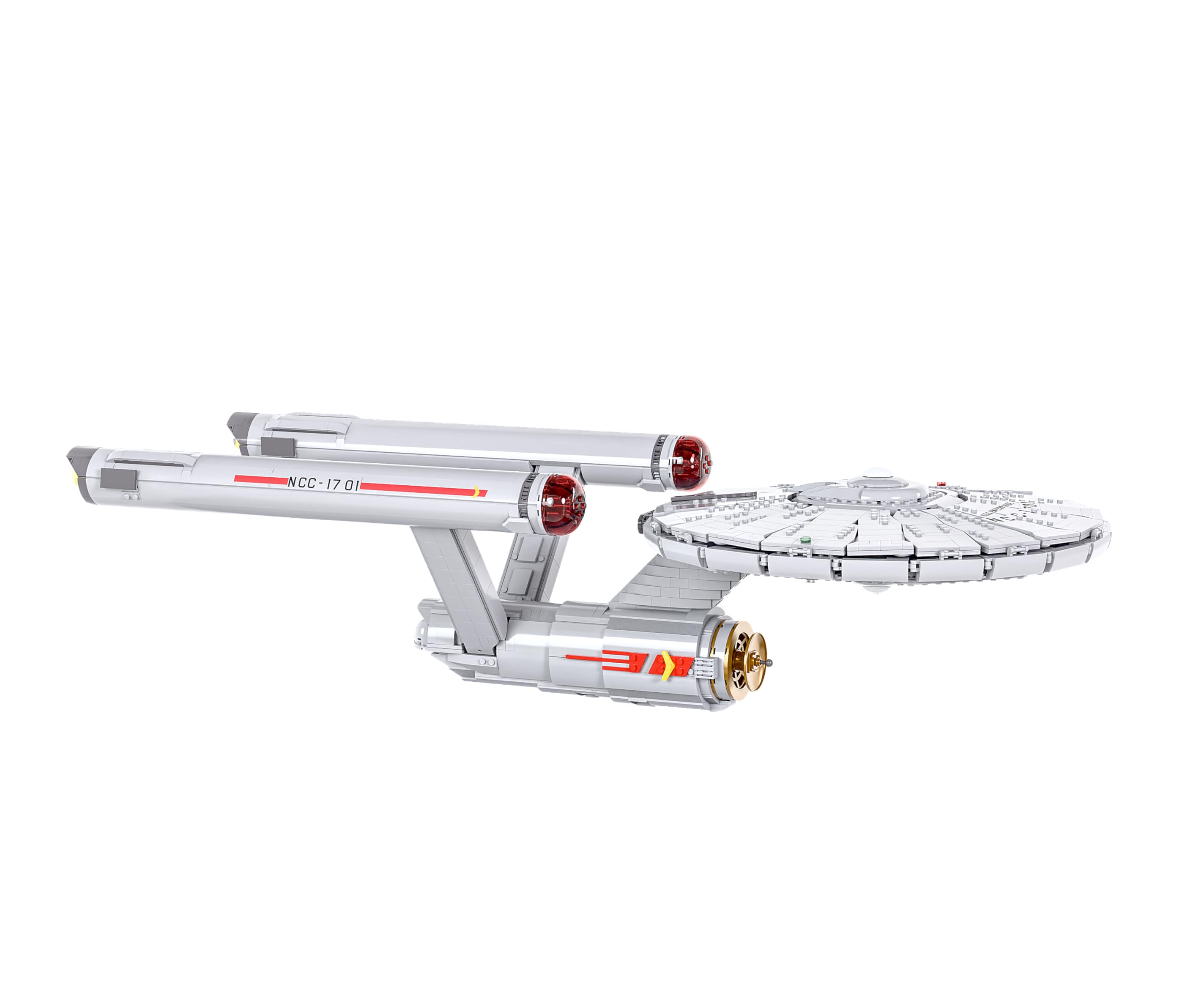bluebrixx-pro-104183-star-trek-uss-enterprise-ncc-1701-raumschiff-modell-2888-te image 6