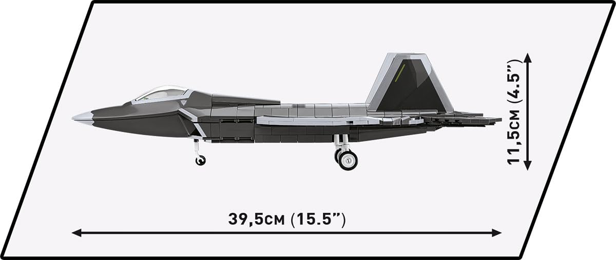 cobi-lockheed-f-22-raptor-kampfjet-bausatz-1-48-695-teile image 5