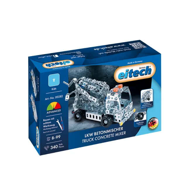 eitech-lkw-betonmischer-metallbaukasten image 1