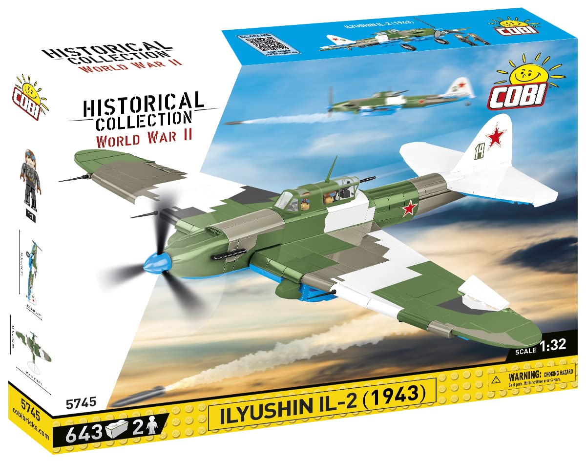 cobi-il-2-1943-historical-collection-flugzeug-bausatz-1-32 image 2