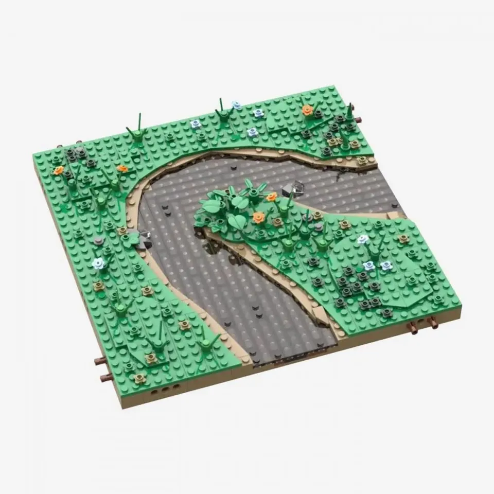 bluebrixx-pro-modulares-landschaftssystem-bachbiegung-508-klemmbausteine image 1