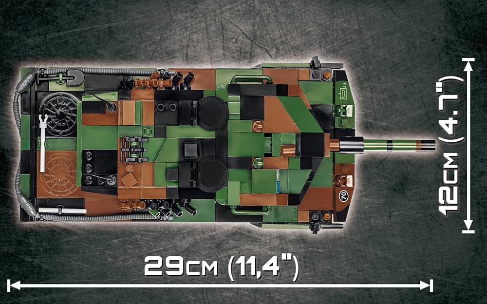cobi-2620-leopard-2a5-tvm-panzer-bausatz-historical-collection-945-teile image 4