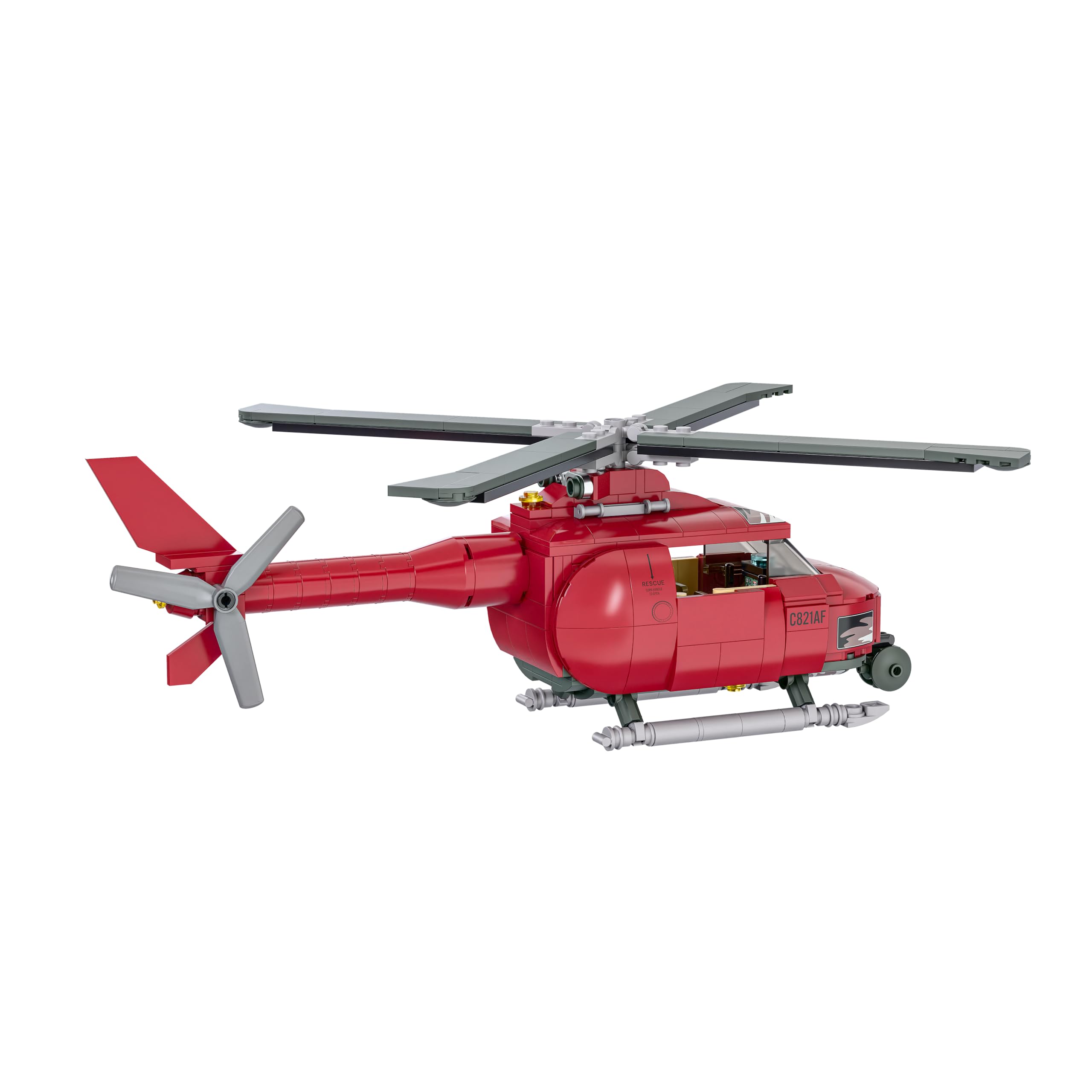 bluebrixx-die-drei-toteninsel-hubschrauber-pro-442-klemmbausteine image 3