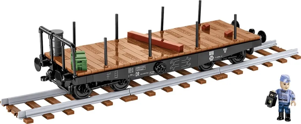 cobi-6284-schwerer-plattformwagen-typ-ssys-eisenbahn-bausatz-1-35 image 1