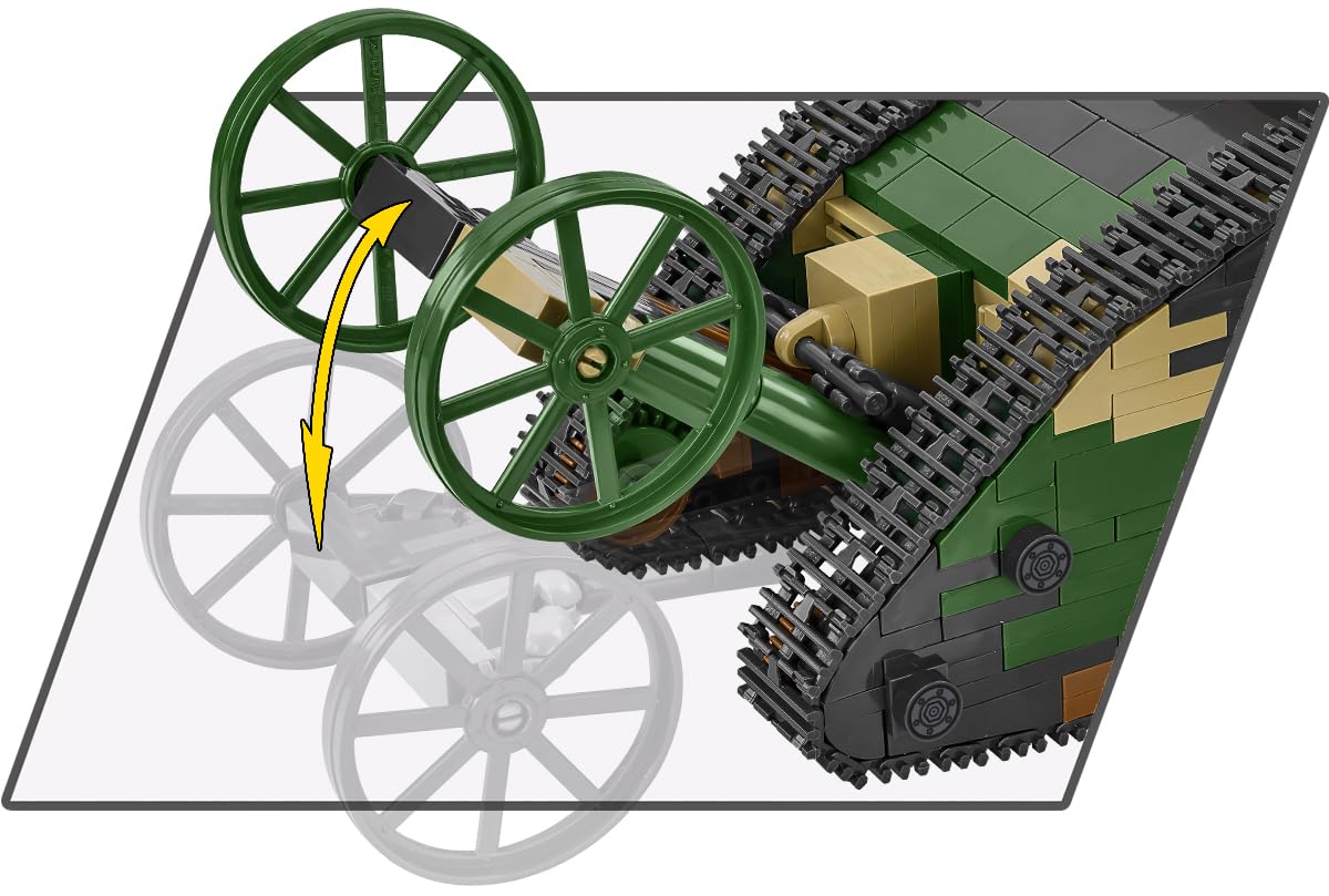cobi-2993-mark-i-male-no-c-19-the-tank-museum-wwi-panzer-bausatz-1-35 image 6