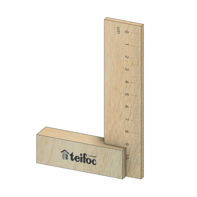 teifoc-winkel-aus-holz-mit-cm-und-zoll-skala image 1