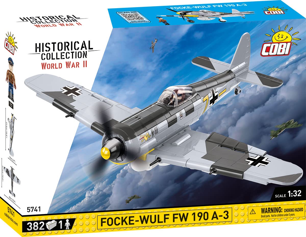 cobi-5741-focke-wulf-fw-190-a-3-jagdflugzeug-1-32 image 3