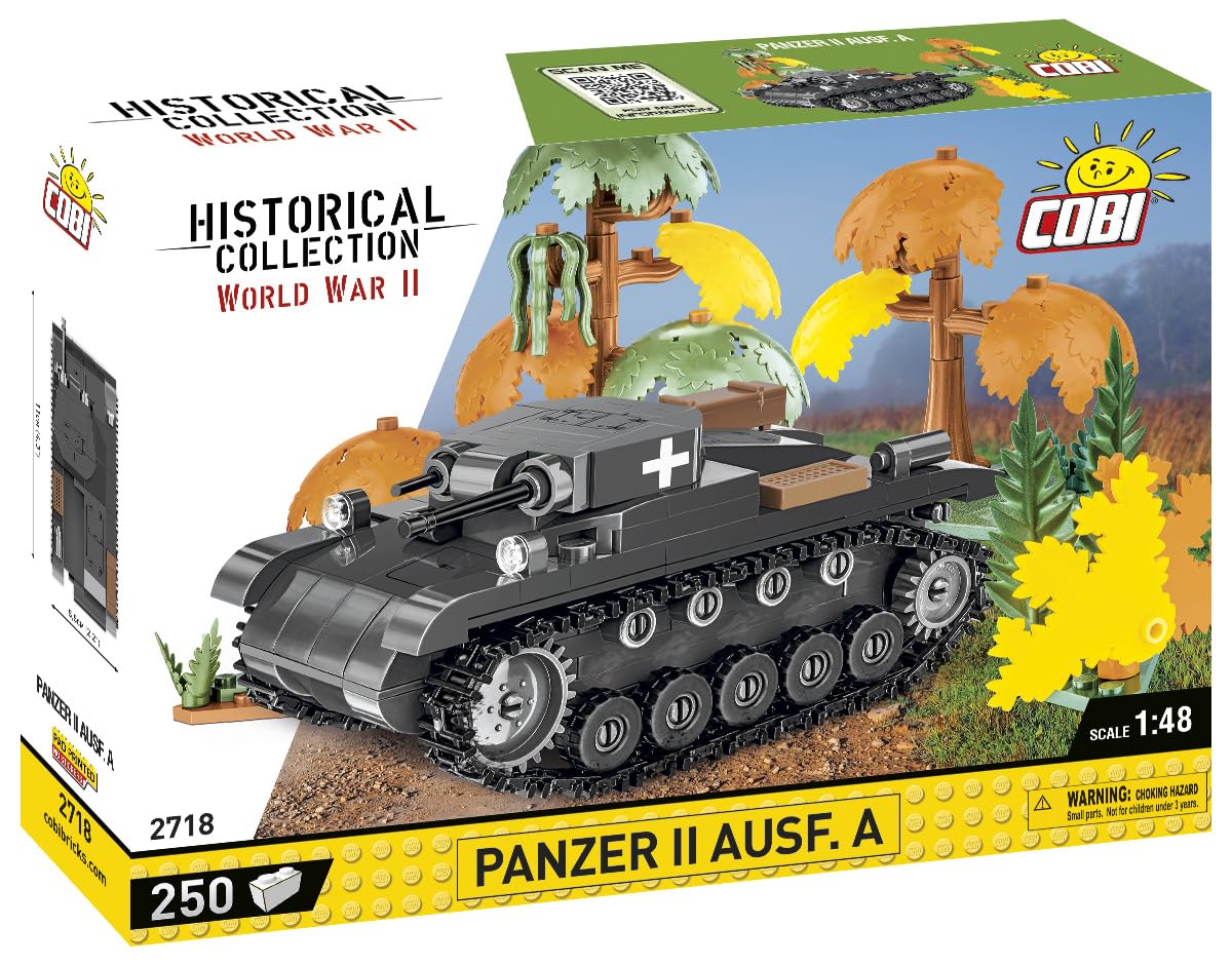 cobi-panzer-ii-ausf-a-2718-leichter-panzer-1-48-250-teile image 3