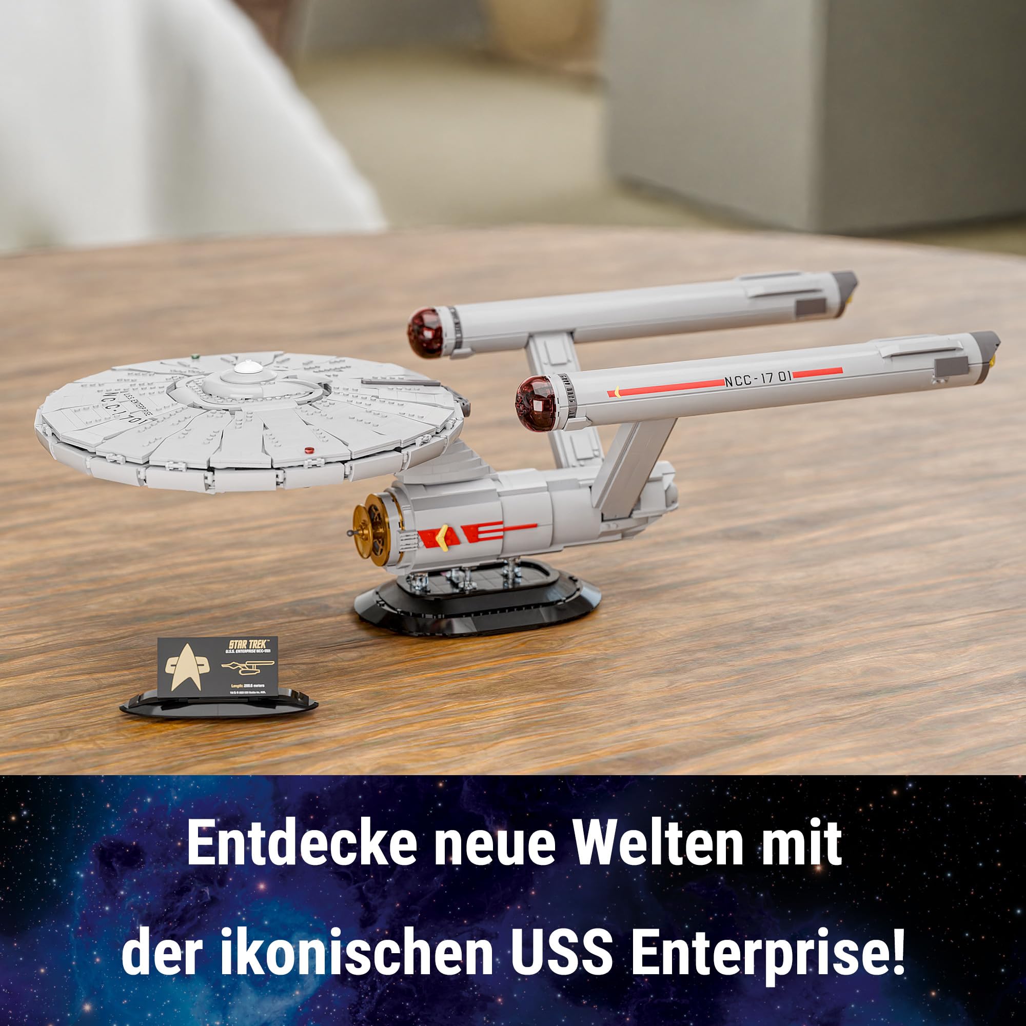 bluebrixx-pro-104183-star-trek-uss-enterprise-ncc-1701-raumschiff-modell-2888-te image 5