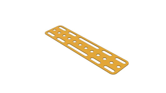 eitech-verkleidungsplatte-12x3-loch-gelb-bauplatte image 1